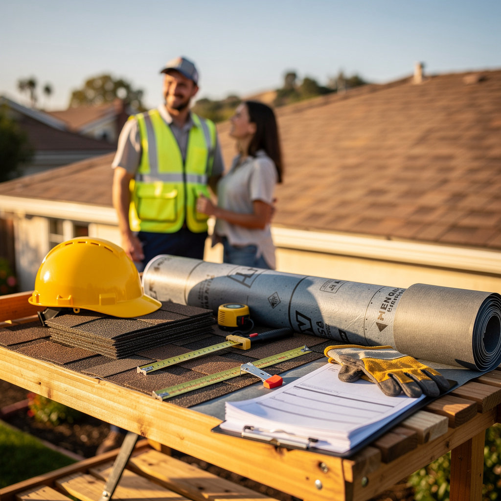 American West Roofing Contractors team demonstrating professional commitment and quality workmanship in Thousand Oaks, CA